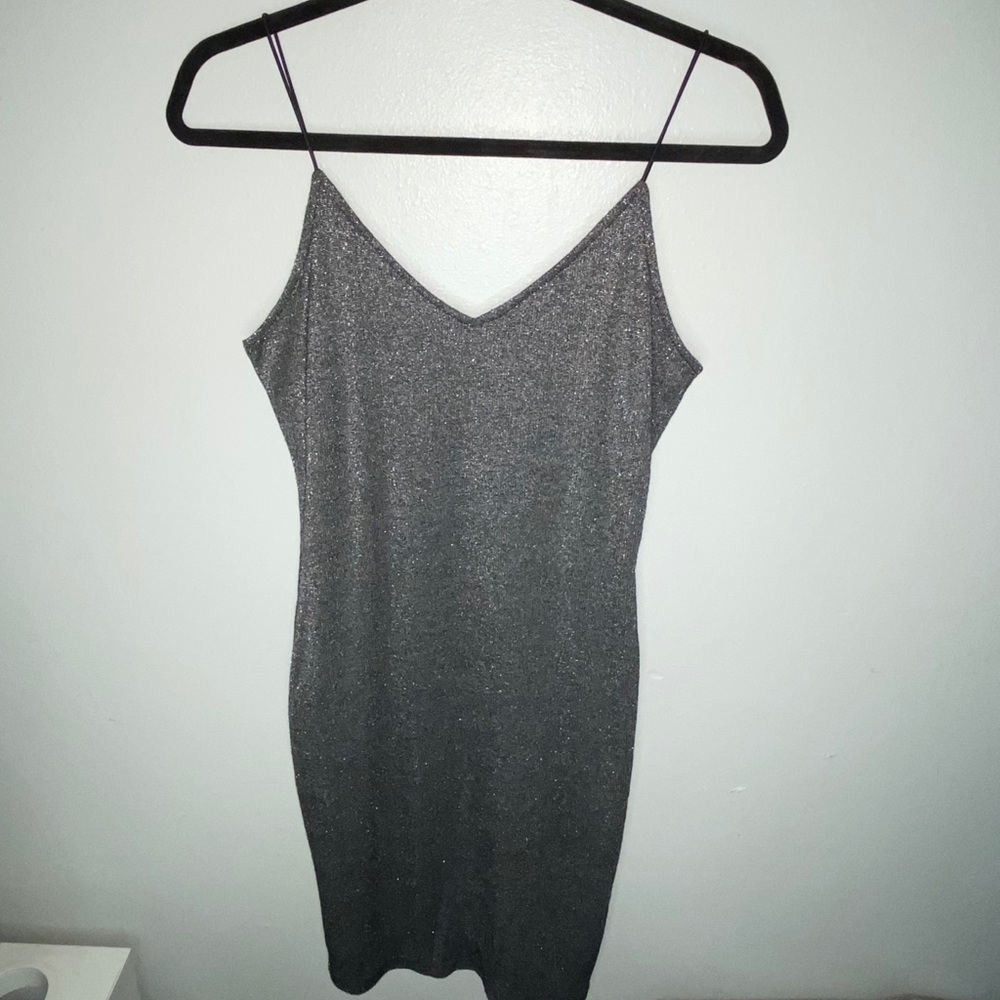 LEITH sparkly midi dress